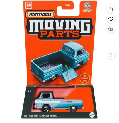 Matchbox Moving Parts 1961 Corvair Rampside Truck Diecast Vehicle