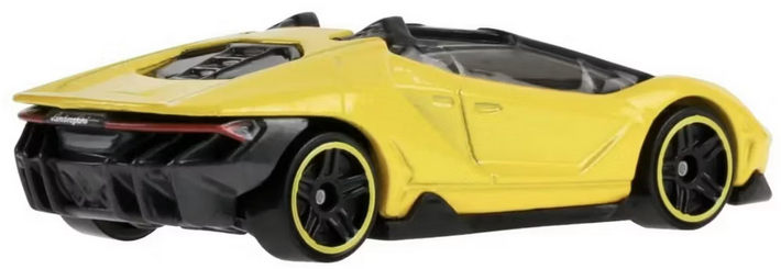 Hot Wheels 2016 Lamborghini Centenario Roadster Exoticars Yellow 2/250 Exoticars 1/10
