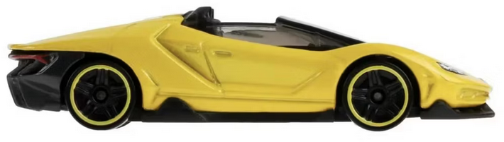Hot Wheels 2016 Lamborghini Centenario Roadster Exoticars Yellow 2/250 Exoticars 1/10