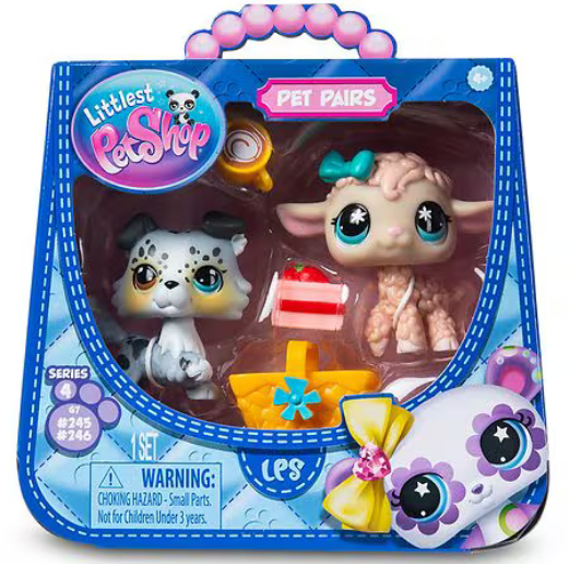 Littlest Pet Shop Pet Pairs Series 4  G7 #245 & #246