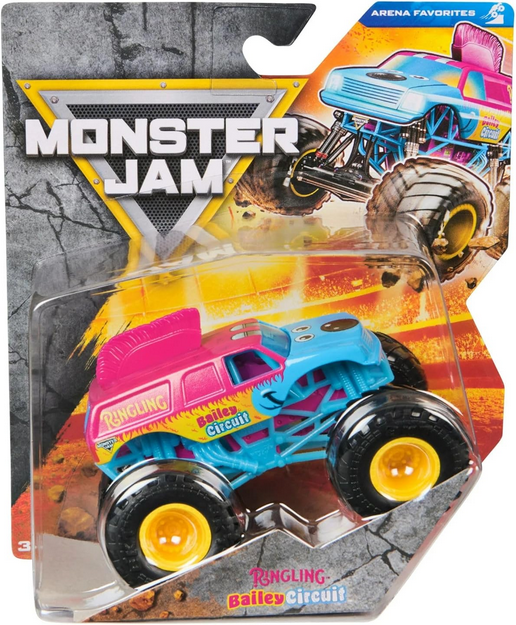 Monster Jam 2025 Official 1:64 Diecast Truck Series 44 Arena Favorites Ringling Bailey Circuit