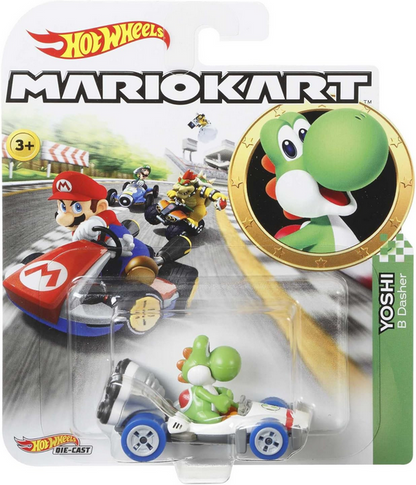 Hot Wheels Mario Kart Yoshi B-Dasher