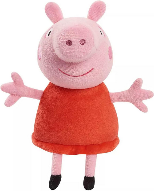 Peppa Pig 6" Plush Red Dress