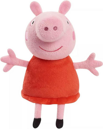 Peppa Pig 6" Plush Red Dress