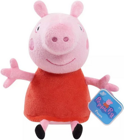 Peppa Pig 6" Plush Red Dress