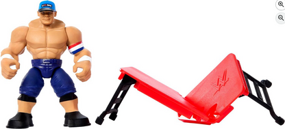 WWE John Cena (Blue) Knuckle Crunchers 6 Toy Wrestling Action Figure