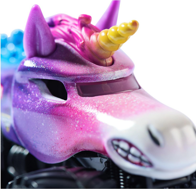 Monster Jam, Official Sparkle Smash Monster Truck, Die-Cast Vehicle, 1:64 Scale, Kids Toys for Boys Ages 3 and up