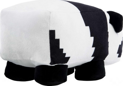 Minecraft Basic Panda Plush, Video-Game Character Soft Doll, Collectible Toy Gift for Ages 3 Years & Older