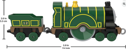Fisher-Price Thomas & Friends Emily Engine, Toy Train, die-cast Metal Push-Along Toy for Preschool Kids Ages 3 Years and up
