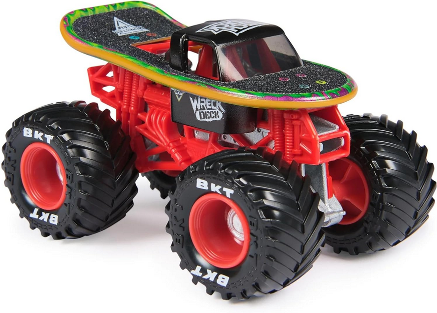 Monster Jam Wreck Deck Series 45 Monsterized Official 1:64 Diecast Truck