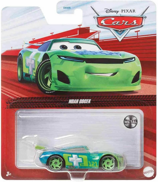 Disney Cars Toys Noah Gocek Die-cast Character Vehicles, Miniature, Collectible Racecar Automobile Toys Based on Cars Movies, for Kids Age 3 and Older
