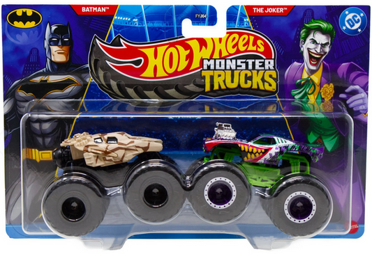 Hot Wheels Demolition Doubles Batman & The Joker Diecast Car 2-Pack