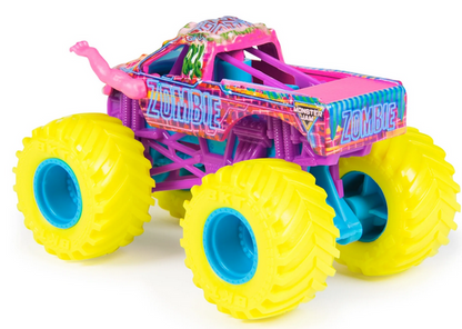 Monster Jam, Official Zombie Monster Truck, Die-Cast Vehicle, 1:64 Scale, Kids Toys for Boys Ages 3 and up
