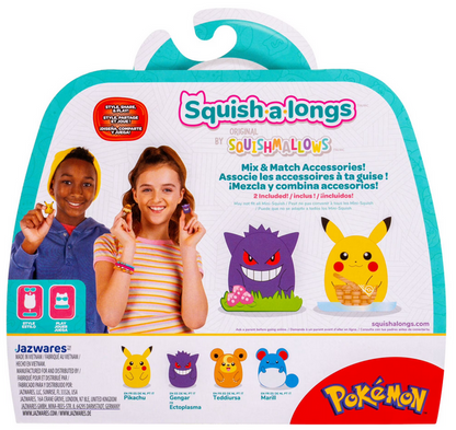 Squish-a-longs Pokémon Mini-Squish 4-Pack (Pikachu)