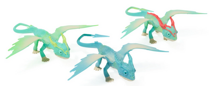 Dreamworks Dragons, How to Train Your Dragon, 3-Pack Terrible Terrors, 4” Dragon Action Figures, Kids Toys for Boys Ages 4 and up