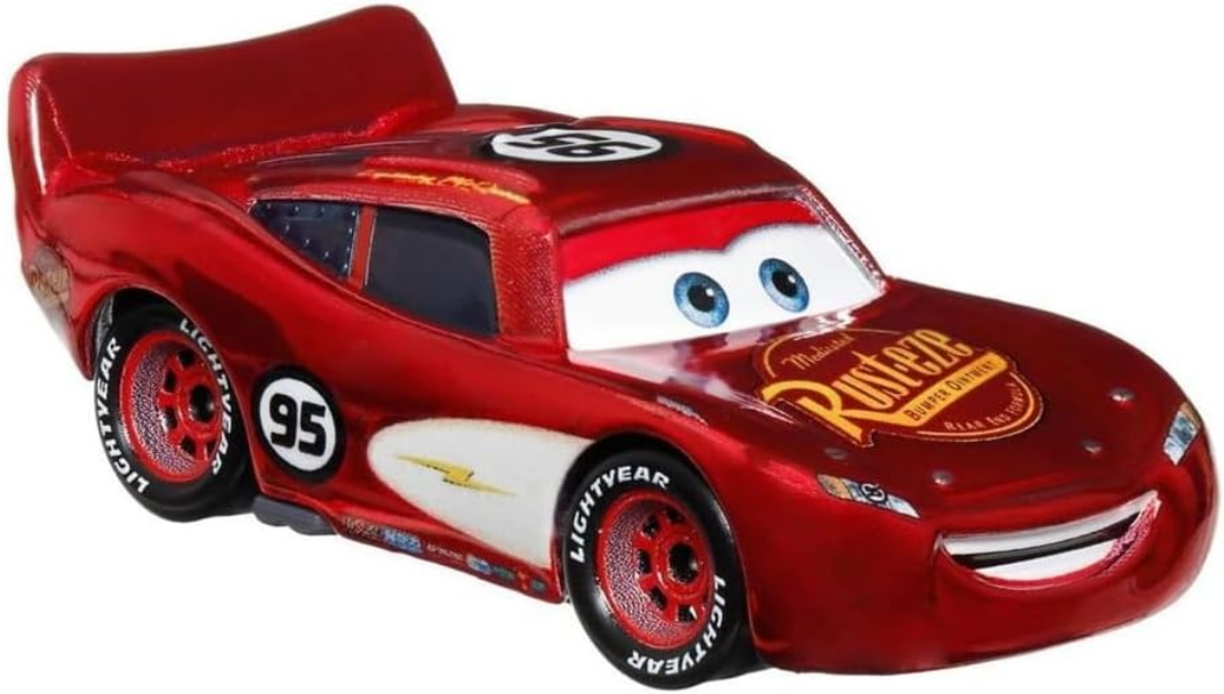 Disney Pixar Cars Radiator Springs Lightning McQueen Die-Cast Metal Toy Vehicle 1:55 Scale