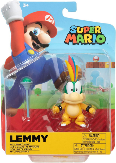World of Nintendo Super Mario Bowser Jr. Action Figure [with Paint Brush]