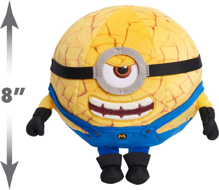 Illumination Minions Despicable Me 4 Squooshy Plush Mega Jerry, Kids Toys for Ages 3 Up by Just Play