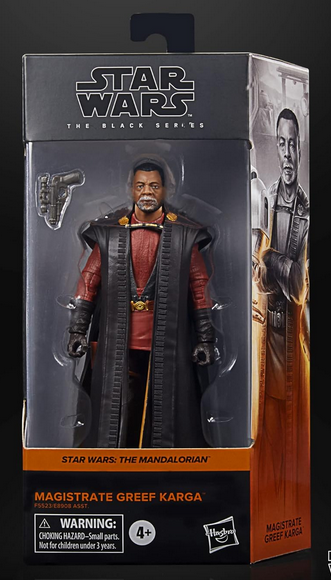 STAR WARS The Black Series Magistrate Greef Karga Toy 6-Inch-Scale The Mandalorian Collectible Action Figure Toys for Kids Ages 4 and Up