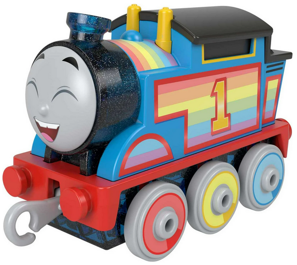 Thomas & Friends Rainbow Thomas 3" Push-Along Engine