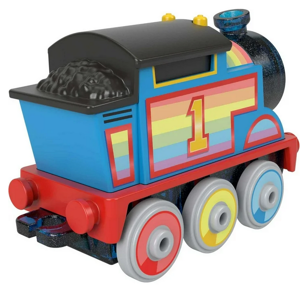 Thomas & Friends Rainbow Thomas 3" Push-Along Engine
