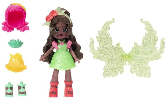 Royale High 3 inch Nature Fairy Fashion Doll - 1 Figure with 9 Fashion Accessories