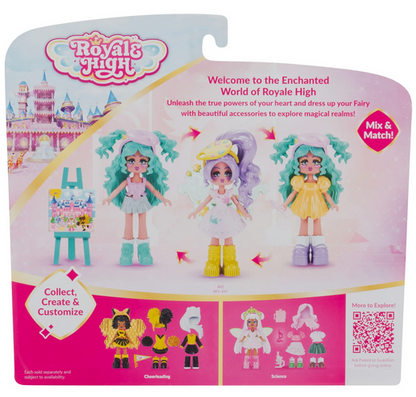 Royale High 3 inch School Spirit Fashion Pack: Art - 1 Figure with 15 Accessories