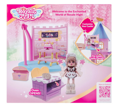 Royale High - Baking Class (1 Small Playset, 3", 1 Fig, 12 Accy.) (Baking 101) (Wave 1) (Series 1)