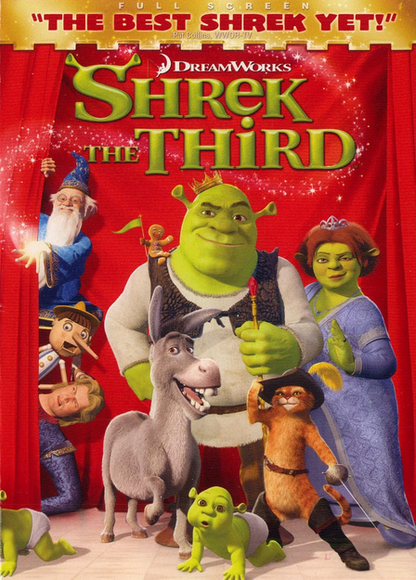 Shrek The Third (Full Screen Edition) DVD Pre-owned Mike Myers (Actor), Eddie Murphey (Actor)