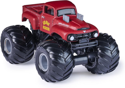 Monster Jam Red Grave Digger Series 46 Retro Rebels 2026 Official 1:64 Diecast Truck