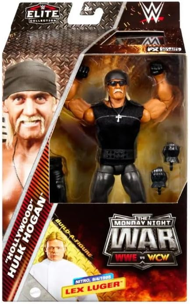 WWE Monday Night War Elite Hulk Hogan BAF Lex Luger Nitro 9/4/1995