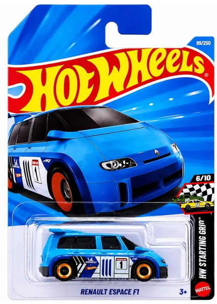 Hot Wheels Renault Espace F1 99/250 HW Starting Grid 6/10
