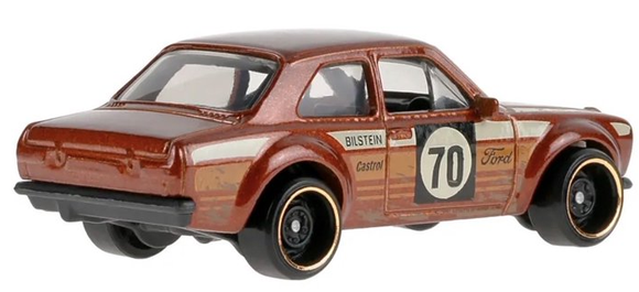 Hot Wheels 1970 Ford Escort RS1600 Bronz 161/250 HW Dirt 3/10