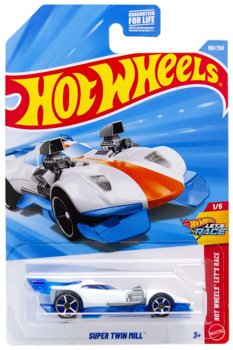 Hot Wheels Super Twin Mill169/250 Hot Wheels Let's Race 1/5 Diecast Car