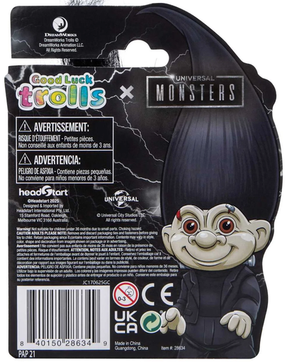 Good Luck Trolls x Universal Monsters Frankenstein’s Monster Troll Doll Figure