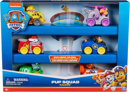 Paw Patrol – Pack 6 Cars Pup Squad Racers