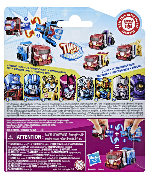 Transformers Toys Swapticons Optimus Prime and Ultra Magnus Action Figures, 5+