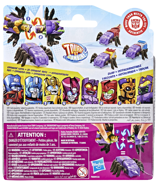 Transformers Toys Swapticons Blackarachnia and Predacon Tarantulas Action Figures, 5+