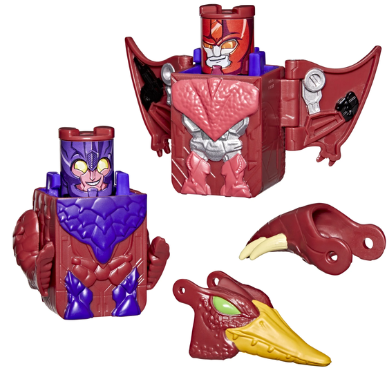 Transformers Toys Swapticons Terrorsaur and Lazorbeak Action Figures, 5+