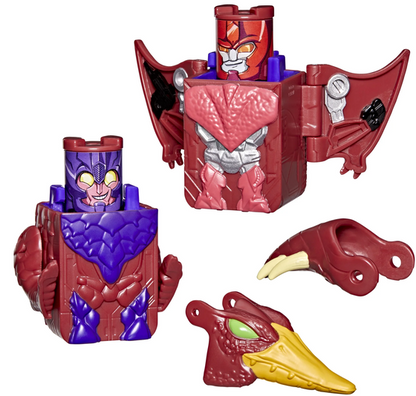 Transformers Toys Swapticons Terrorsaur and Lazorbeak Action Figures, 5+