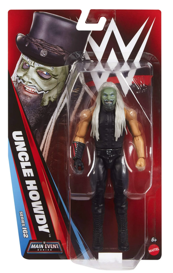 WWE Uncle Howdy Action Figure, Main Event Series #162, 6-inch Collectible with Articulation