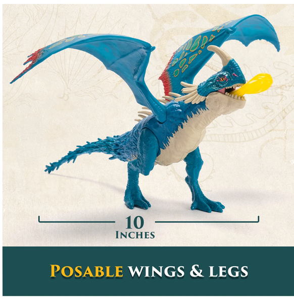 Dreamworks Dragons, Battle Dragons, Fire Blast Deadly Nadder, 10” Action Figure