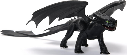 DreamWorks Dragons, How to Train Your Dragon, Toothless 9” Action Figure, Kids Toys for Ages 4 and up