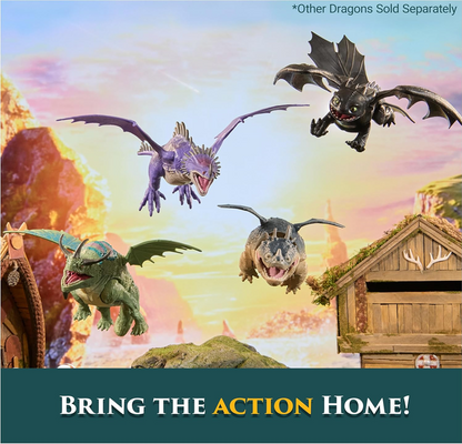 DreamWorks Dragons, How to Train Your Dragon, Toothless 9” Action Figure, Kids Toys for Ages 4 and up