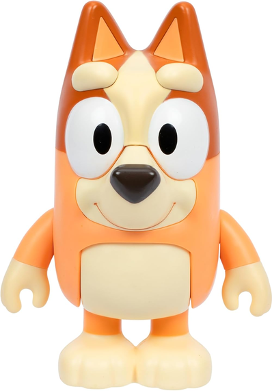 Bluey Talking Bingo Chat Mates Toy, Articulated, Talking Kids Toy with 10 Iconic Phrases, Interactive Play Figure Toys for Kids, Ages 3+
