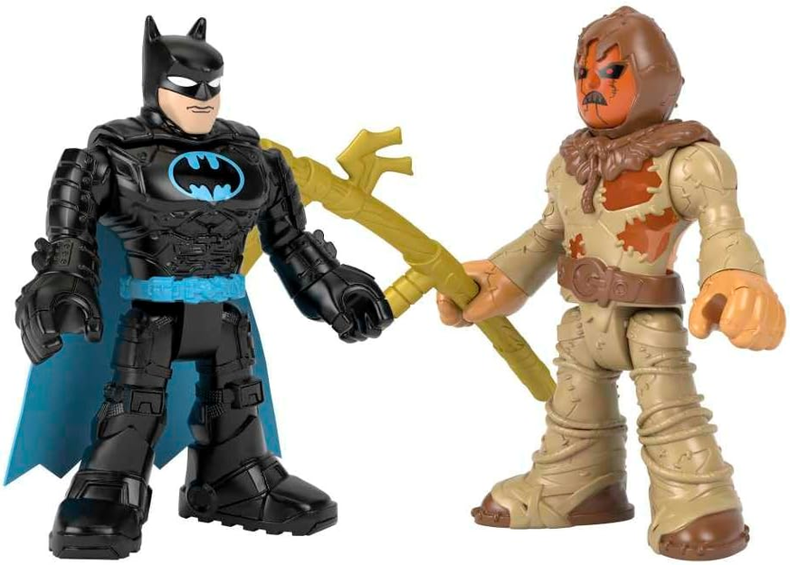 Batman and Scarecrow Imaginext Dc Super Friends