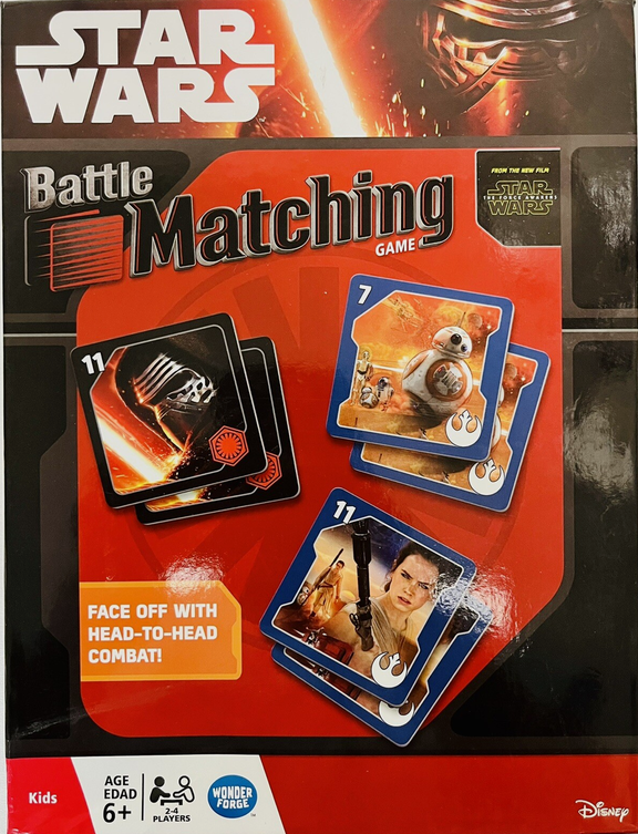 Star Wars The Force Awakens Battle Matching Game