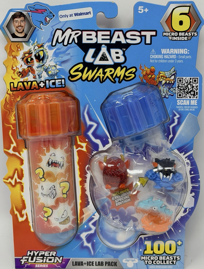 MrBeast Lab Swarms Hyper Fusion Series Lava & Ice Lab Pack #2