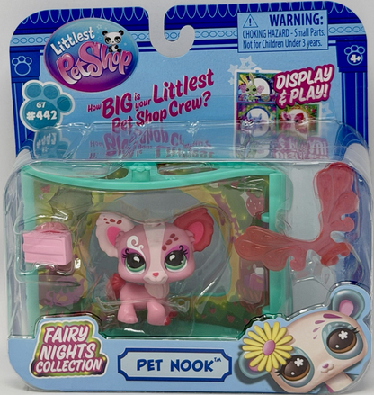 Littlest Pet Shop Pet Nook FAIRY NIGHTS G7 #442 Twinkle Hollow Chihuahua