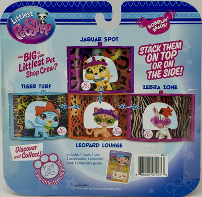 Littlest Pet Shop Pet Nook Animal Print Leopard Lounge G7 #320